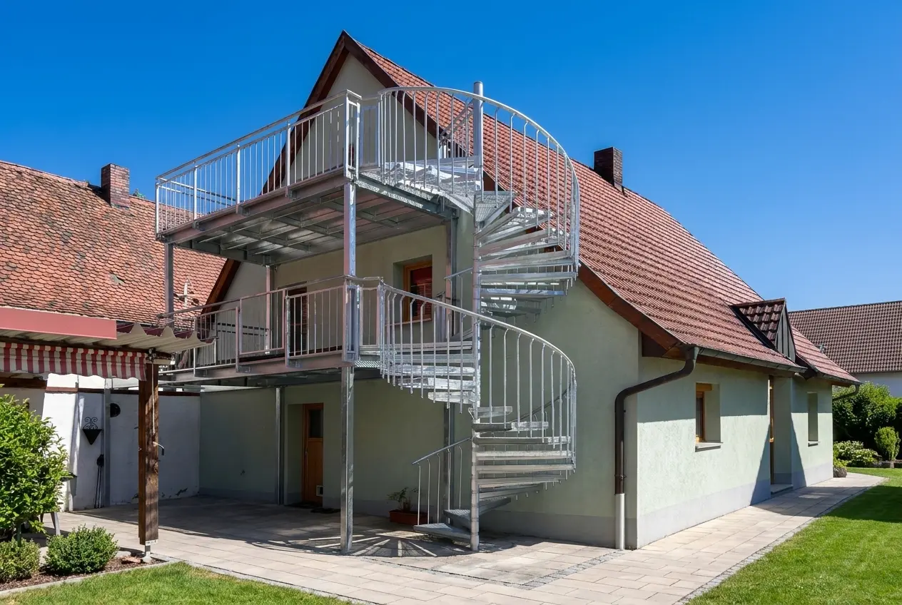 Errichtung einer Balkonanlage